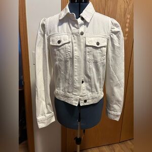 Twelve by Twelve Classic White Jean Jacket